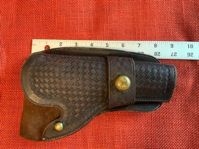 ANTIQUE LEATHER HOLSTER - Image 3 of 4