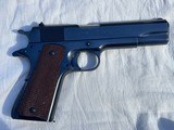 COLT PRE WAR NATIONAL MATCH 45ACP WITH COLT LETTER - 3 of 15