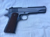 COLT PRE WAR NATIONAL MATCH 45ACP WITH COLT LETTER