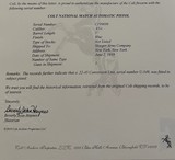 COLT PRE WAR NATIONAL MATCH 45ACP WITH COLT LETTER - 14 of 15