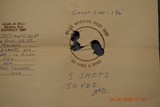 John Giles Bullseye pistols, pair with 50yd test target - 2 of 15