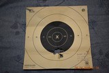 John Giles Bullseye pistols, pair with 50yd test target - 4 of 15