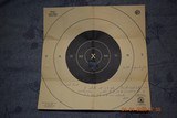 John Giles Bullseye pistols, pair with 50yd test target - 3 of 15