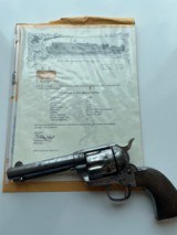 Colt single action army lettered to 1886
