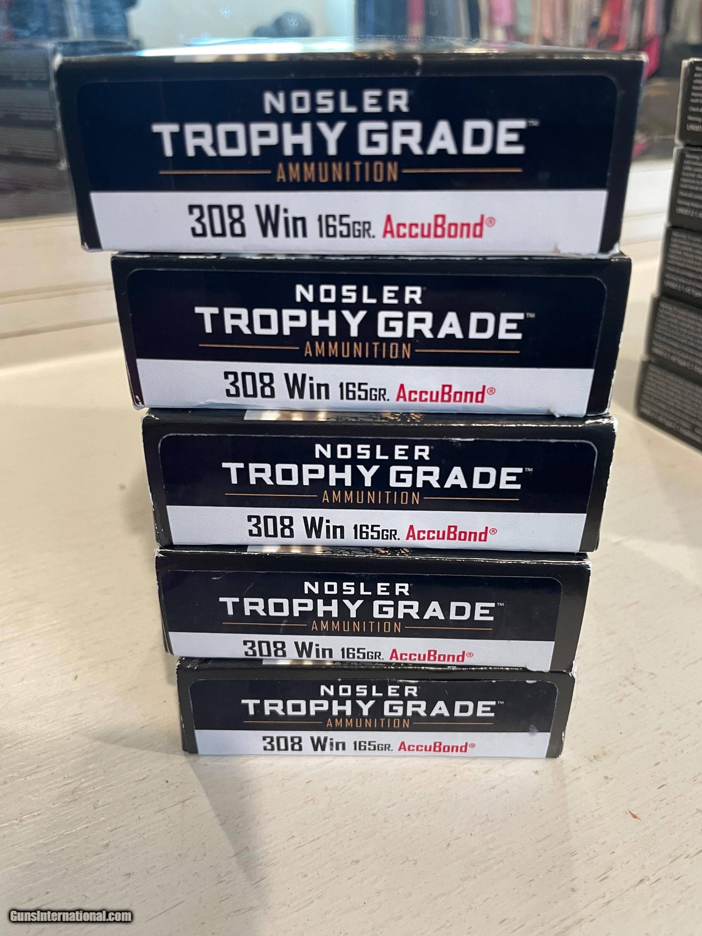 Nosler Trophy Grade.308