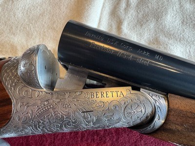 Beretta 486 Parallelo 20 Gauge – UNFIRED – 28" Barrels – Complete Factory Package – Beautiful Walnut - Image 2 of 14