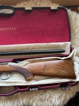 Beretta 486 Parallelo 20 Gauge – UNFIRED – 28" Barrels – Complete Factory Package – Beautiful Walnut - Image 12 of 14