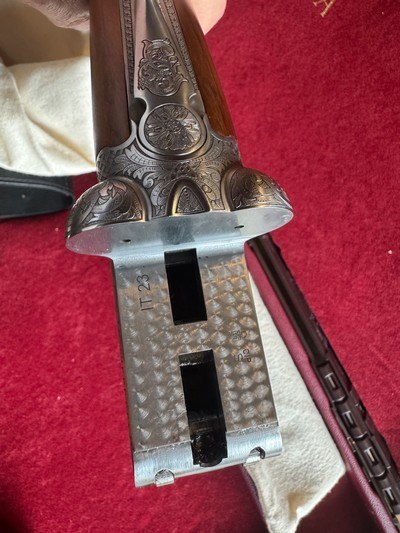 Beretta 486 Parallelo 20 Gauge – UNFIRED – 28" Barrels – Complete Factory Package – Beautiful Walnut - Image 8 of 14