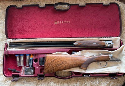 Beretta 486 Parallelo 20 Gauge – UNFIRED – 28" Barrels – Complete Factory Package – Beautiful Walnut - Image 13 of 14