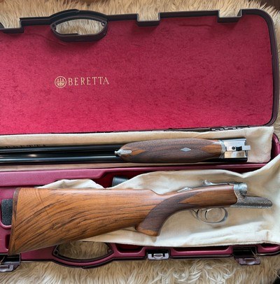 Beretta 486 Parallelo 20 Gauge – UNFIRED – 28" Barrels – Complete Factory Package – Beautiful Walnut - Image 14 of 14