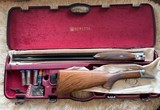 Beretta 486 Parallelo 20 Gauge – UNFIRED – 28" Barrels – Complete Factory Package – Beautiful Walnut - Image 13 of 14