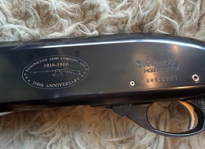 Remington 870TC Wingmaster Trap – 1966 150th Anniversary – 12ga - All Original – Beautiful Factory Walnut – 28" Full – Collector Condition - Image 7 of 12