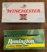 Remington Express Core-Lokt 300 WSM PSP, 20 rds.,150 gr., Winchester 300 WSM 180 gr. power point 5 rds and 15 empties. - 2 of 3