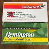 Winchester & Remington 30-30 170 gr. Win. 170 gr. silver tip. Rem. 170 gr. core-lokt soft point 20rds in each box. - 4 of 4