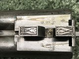 German SXS Pre WWII 16 Gage, Beautifully Engraved - 8 of 14