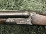 German SXS Pre WWII 16 Gage, Beautifully Engraved - 3 of 14