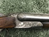 German SXS Pre WWII 16 Gage, Beautifully Engraved - 2 of 14