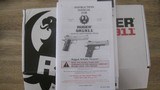 ruger sr 1911 commander stainless factory new in box - 5 of 5