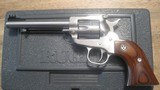 ruger single six
in 32 h&r mag stainless very rare non cataloged by ruger less than 300 made - 2 of 6