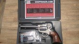 ruger single six
in 32 h&r mag stainless very rare non cataloged by ruger less than 300 made - 1 of 6