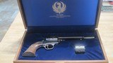 ruger colorado centennial...single six 22/22mag in wooden case
excellent condition - 1 of 8