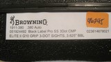 BROWNING 1911 BLACK LABEL 380 SEMI-AUTO PISTOL - 6 of 6