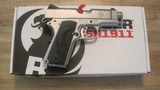 RUGER SR 1911 STAINLESS OFFICERS 45 ACP FACTORY NEW - 2 of 4