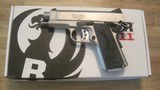 RUGER SR 1911 STAINLESS OFFICERS 45 ACP FACTORY NEW - 1 of 4