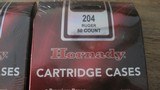 RUGER 204 FACTORY NEW HORNADAY BRASS ( 100 peices) - 2 of 2