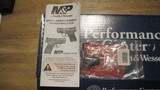 SMITH&WESSON PREFORMANCE CENTER M&P 9 SHEILD PLUSS 9mm 4" PORTED C/T RED DOT NEW IN BOX - 4 of 7