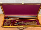 Winchester Model 21 - Magnum 20 Gauge 2 Barrel Set - 30"/28" with Oak/Leather Case - 1 of 14