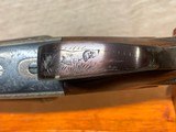 Charles Smith & Sons 16 Gauge Boxlock Ejector w/ Fabulous Game/Dog Scene Engraving - 3 of 15