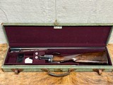 Vintage Brady Compact Canvas & Leather Shotgun Case