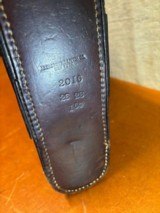 Rare Abercrombie & Fitch New York Leather 2 Barrel Case - 4 of 11