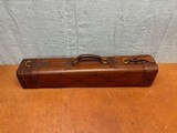 Vintage Tooled Leather 2 Barrel Case