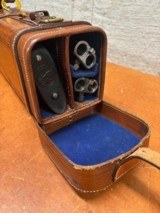 Vintage Tooled Leather 2 Barrel Case - 10 of 10
