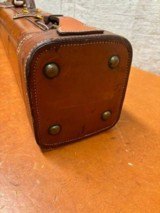 Vintage Tooled Leather 2 Barrel Case - 6 of 10