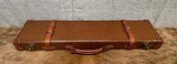 Vintage Leather Compact Hard Case w/ Cover & Key - 3 of 11