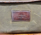 Vintage Leather Compact Hard Case w/ Cover & Key - 8 of 11