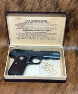 Colt 1908 Pocket (Model M .380 ACP) New Old Stock - Mint - 10 of 10