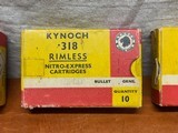 Kynoch 318 Rimless Westley Richards Nitro Express - 3 of 6
