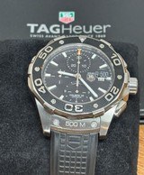TAG HEUER AQUARACER CHRONOGRAPH MEN'S LUXURY WATCH CAJ2110.FT6023 - 6 of 8