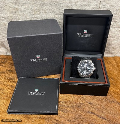 TAG HEUER AQUARACER CHRONOGRAPH MEN'S LUXURY WATCH CAJ2110.FT6023