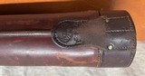 H.H. Heiser Vintage Leather Gun Case up to 30.5