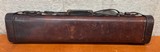 H.H. Heiser Vintage Leather Gun Case up to 30.5