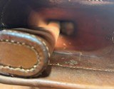 H.H. Heiser Vintage Leather Gun Case up to 30.5