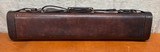 H.H. Heiser Vintage Leather Gun Case up to 30.5