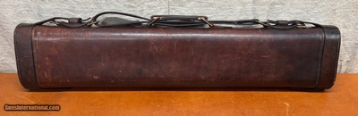 H.H. Heiser Vintage Leather Gun Case up to 30.5
