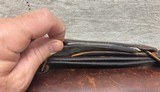 H.H. Heiser Vintage Leather Gun Case up to 30.5