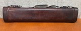 H.H. Heiser Vintage Leather Gun Case up to 30.5